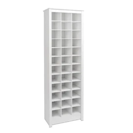 36 Pair Shoe Storage Rack,White