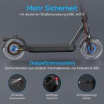 Xiaomi E-Scooter with German Road Legal (Max 20 km/h,Up to 70 km Range & 25 Percent Incline,Pneumatic Tyres,Dual Brakes,Display,Aluminium Body,App)