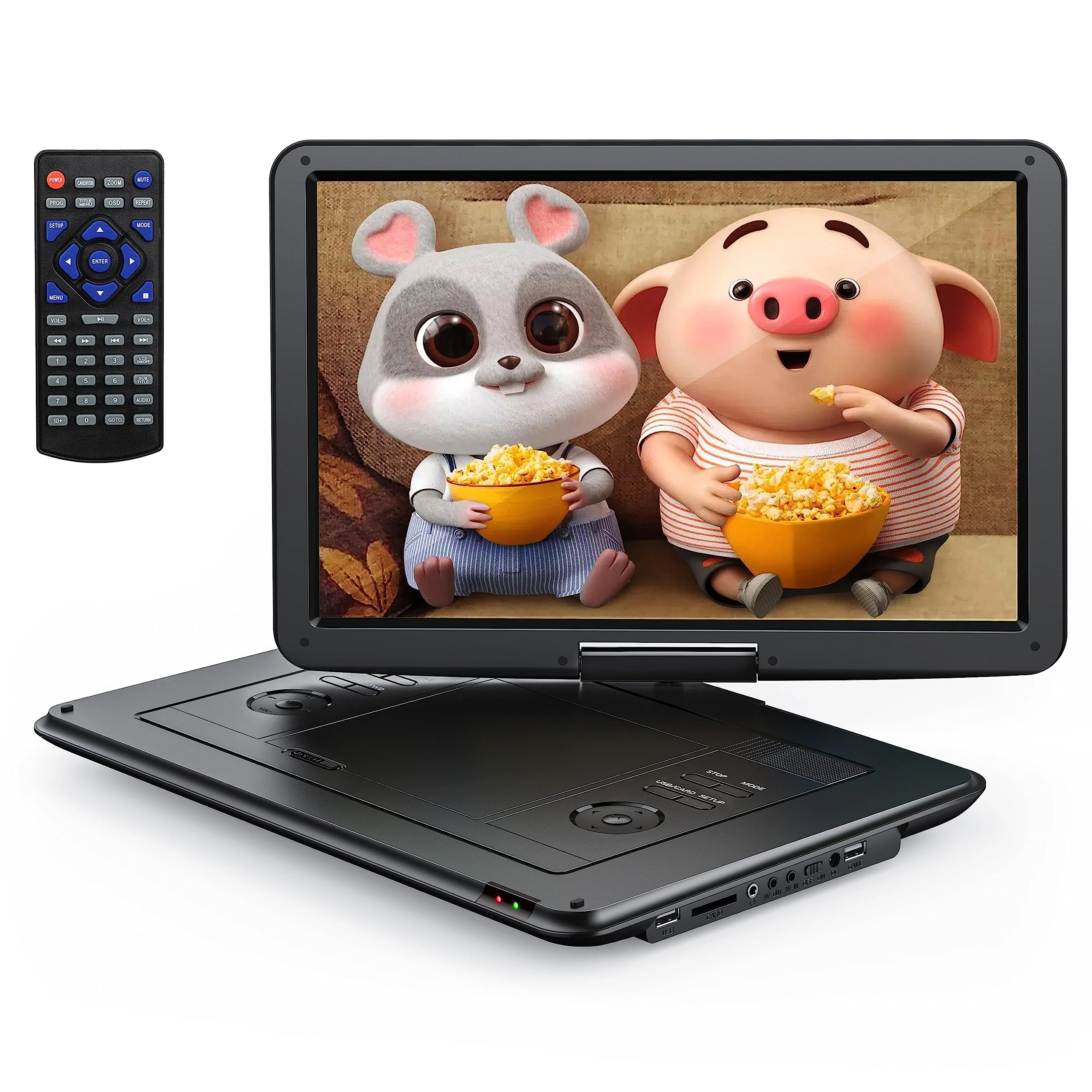 YOTON 17.5" Portable DVD Player with 15.5" HD Swivel Screen YOTON 17.5" Portable DVD Player with 15.5" HD Swivel Screen