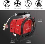CS2 Portable PCP Air Compressor,4500Psi/30Mpa,Oil-Free,Powered by Car 12V DC or Home 110V AC with Adapter (Included),Paintball Tank Compressor with Extra Moisture-Oil Separator
