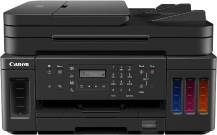 All-in-one Printer Home Office | Wireless Super Tank Printer | Copier | Scan,| Fax and ADF with Mobile Printing,Black,Works with Alexa