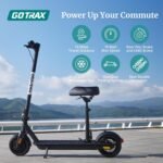 Adult Electric Scooter,8.5 Inch Pneumatic Tires,Max Range 14/18 Miles,Max Speed 15.5/18 MPH,Powered by 300 Watt Motor,with Cruise Control Adult Folding Electric Scooter