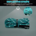 YUNFUER Kinetic Recovery Tow Rope with 2 UHMWPE Soft Shackles