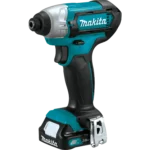 Makita 12 Volt CXT Cordless Impact Driver Kit (2.0Ah) Factory Serviced