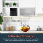 COSORI Air Fryer Oven With Rapid Air Circulation,100 Recipes Cookbook,3.5L Air Fryers For Home Use With One-Touch Digital Screen,11 Cooking Presets,Nonstick Basket,Shake Remind,1500W