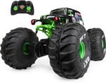 Monster Jam, Official Mega Grave Digger All-Terrain Remote Control Monster Truck with Lights, 1: 6 Scale, Kids Toys for Boys