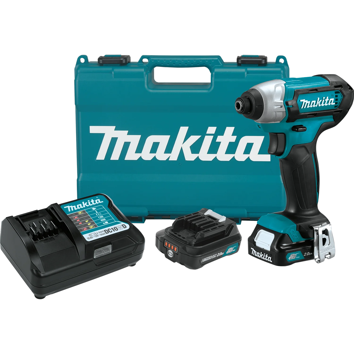 Makita 12 Volt CXT Cordless Impact Driver Kit (2.0Ah) Factory Serviced Makita 12 Volt CXT Cordless Impact Driver Kit (2.0Ah) Factory Serviced