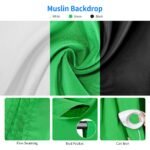 NEEWER Photography Lighting kit with Backdrops