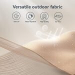 PHI VILLA 10ft Patio Umbrellas with 8 Sturdy Ribs and 1.5" Umbrellla Pole