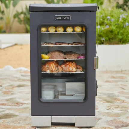 EAST OAK 30" Digital Electric Smoker with Glass Door