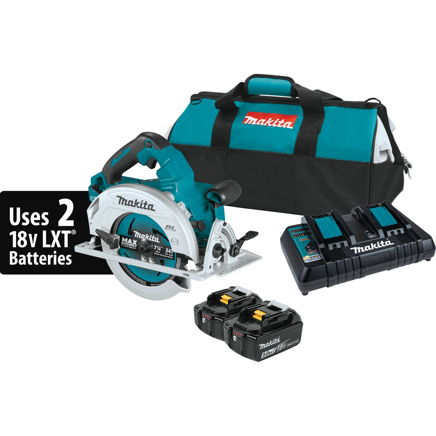 Makita 36 Volt LXT Brusless7 1/4 Inch Circular Saw Kit Factory Serviced Makita 36 Volt LXT Brusless7 1/4 Inch Circular Saw Kit Factory Serviced