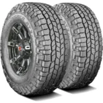 Pair of 2 (TWO) Cooper Discoverer AT3 XLT LT 285/60R20 125/122S E 10 Ply A/T All Terrain Tires