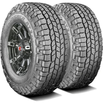 Pair of 2 (TWO) Cooper Discoverer AT3 XLT LT 285/60R20 125/122S E 10 Ply A/T All Terrain Tires