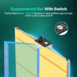 ?SAYHON Dimmable Full Spectrum LED Growing Lights with UV&IR