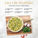 Gotham Steel 15 Pc Ceramic Pots and Pans Set Non Stick