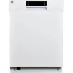 Kenmore 24" Built-In Stainless Steel Tub Dishwasher with Adjustable Rack