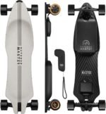 Caribou Electric Skateboard with Remote, 26 Miles Range, 32 Mph Top Speed, 2 x 1000W Hub-Motor, Electric Longboard for Adults & Teens Beginners, 6 Months Warranty