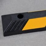 OranLite 72" inch 6' Feet Heavy Rubber Parking Curb,Installation Kits Included