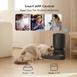 PETLIBRO Automatic Cat Feeder,WiFi Connected,Stainless Steel