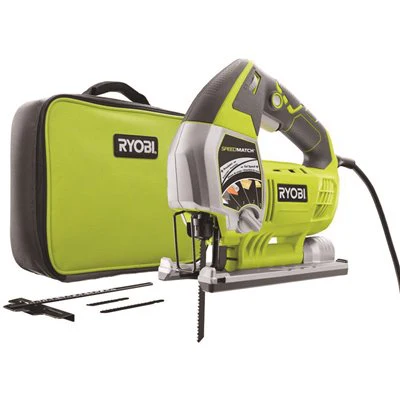 Ryobi 6.1 Amp Corded Variable Speed Orbital Jig Saw With Speedmatch Technology Damaged Box