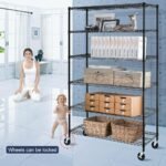 YYkokocat Capacity Heavy Duty Storage Shelves Commercial Wire Shelving Unit and Storage Adjustable