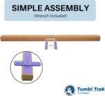 Tumbl Trak Gymnastics Training Suede Balance Beam