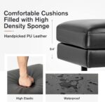 Furmax Waiting Room Chairs Faux Leather Office Guest Chair