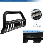 AUTOSAVER88 Bull Bar Compatible Tube Brush Push Grille Guard Front Bumper