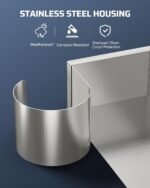 DEWENWILS 300W Wi-Fi Low Voltage Landscape Transformer with 3 Zones