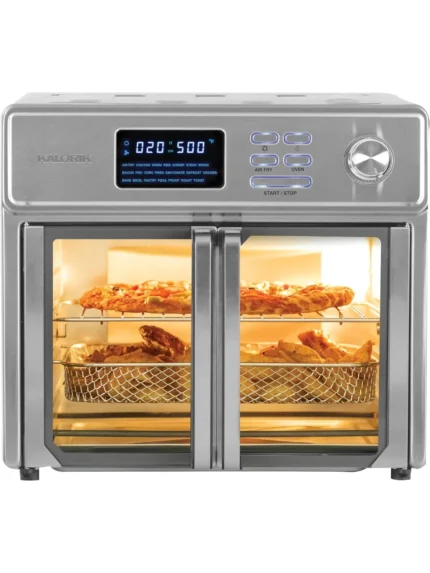 Kalorik MAXX? Digital Air Fryer Oven,26 Quart,10-in-1 Countertop Toaster Oven & Air Fryer Combo-21 Presets up to 500 degrees,Includes 9 Accessories & Cookbook