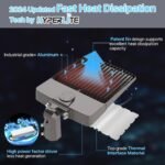 HYPERLITE 200W LED Parking Lot Light for Driveways,Sport,Barn