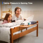 AuKing Full HD 1080P Home Theater Video Mini Projector