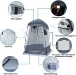 Unp Shower Tent with Removable Rainfly