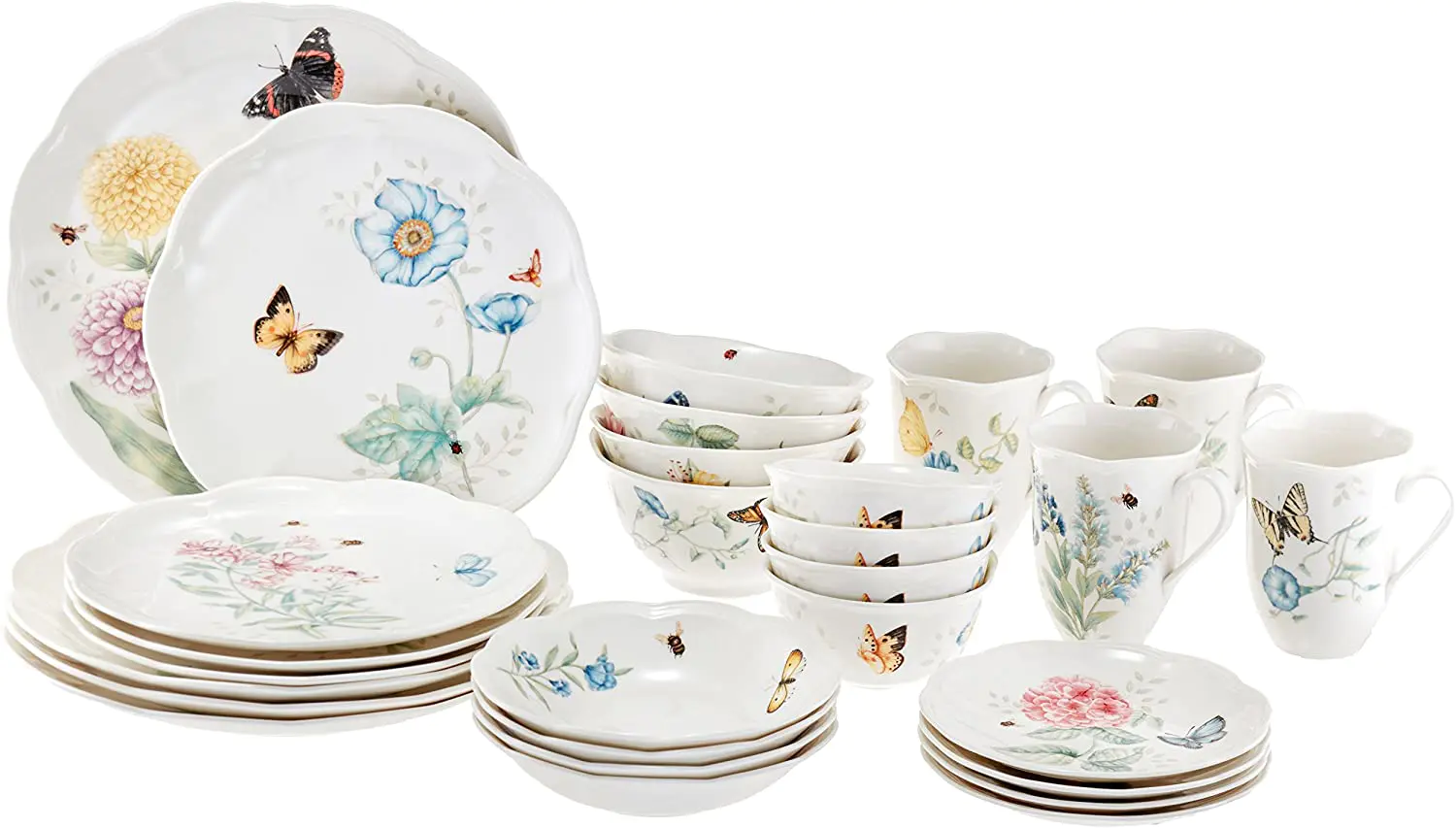 28 Piece Butterfly Meadow Classic Dinnerware Set 28 Piece Butterfly Meadow Classic Dinnerware Set