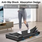 XVGVSV Walking Pad Treadmill with LED Display Remote