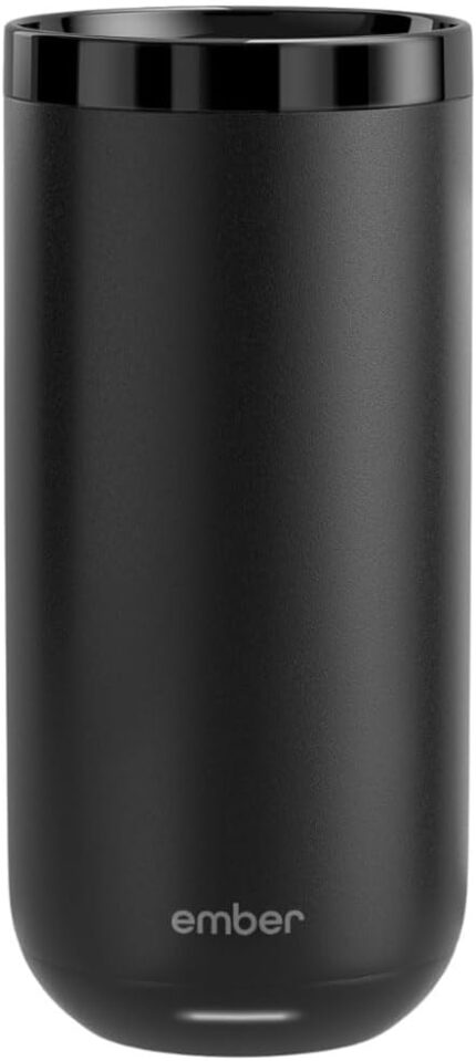 Ember Temperature Control Smart Travel Mug 2+ with Apple Find My Feature - 355 ml App-Controlled,Rechargeable Insulated Coffee Flask with Leakproof Lid - Fits Most Cup Holders - 3-hr Battery Life