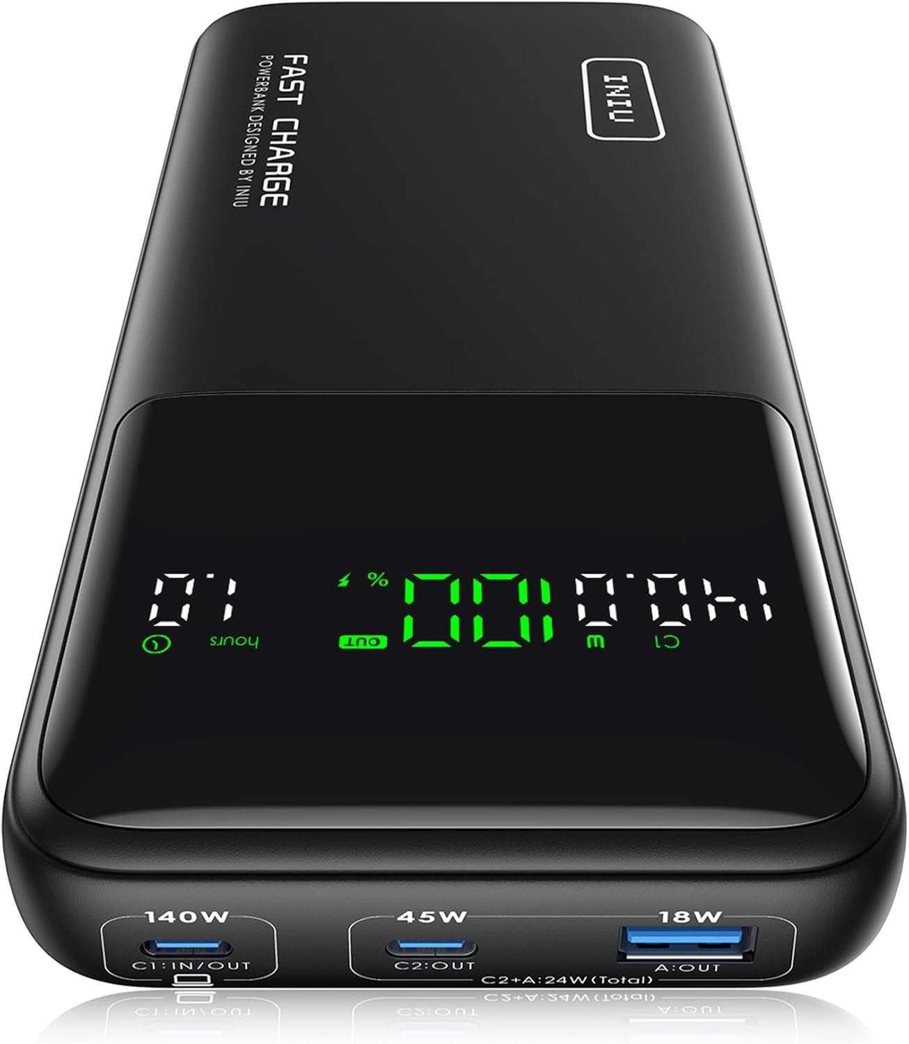 INIU Power Bank,25000 mAh 140 W Power Bank Small But Strong USB C Input & Output for Phone & Laptop,External Mobile Phone Battery for MacBook Pro Steam Deck iPhone 16 15 14 13 12 Pro Samsung S23 INIU Power Bank,25000 mAh 140 W Power Bank Small But Strong USB C Input & Output for Phone & Laptop,External Mobile Phone Battery for MacBook Pro Steam Deck iPhone 16 15 14 13 12 Pro Samsung S23