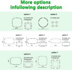 COATTOA Galvanized Raised Garden Bed,Raised Garden Boxes,2 Pcs