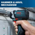 BOSCH CLPK22-120 12V Max Cordless 2-Tool 3/8 in. Drill/Driver and 1/4 in. Impact Driver Combo Kit with 2 Batteries,Charger and Case,Blue