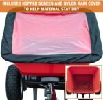 Multi-Purpose Walk Behind Push Spreader 3039632R Grounds Keeper,100 Pound Capacity,Multi Use Tool for Grass Seed,Salt,De-Icer,Fertilizer and Seeds