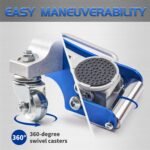 TONDA Floor Jack,Low Profile 2 Ton Hydraulic Aluminum and Steel Car Jack