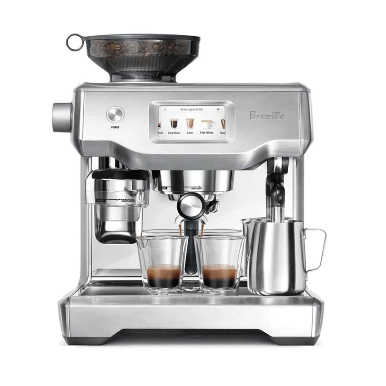 Breville BES990BSSUSC Automatic Espresso Machine Breville BES990BSSUSC Automatic Espresso Machine