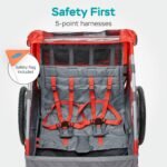 Instep Bike Trailer With Bug Screen & Weather Shield