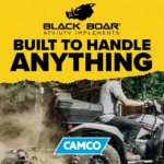 Black Boar Camco UTV/ATV Rear Storage Box and Lounger