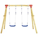 Kids Wooden Swing Set
