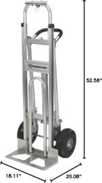 Strongway 3-in-1 Aluminum Hand/Platform Truck - 550-/770-Lb