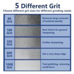 UF-SHARP CBN Grinding Wheel 8 inch 180 Grit,1" Wide,5/8" Arbor