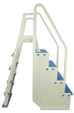 Confer Step 1 & In-Pool Ladder Above Ground Swimming Pool System ?C Choose Color