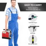 CS2 Portable PCP Air Compressor,4500Psi/30Mpa,Oil-Free,Powered by Car 12V DC or Home 110V AC with Adapter (Included),Paintball Tank Compressor with Extra Moisture-Oil Separator