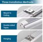 Barrina LED Grow Light,V-Shape with Reflector,Plant Lights for Indoor Plants,6-Pack